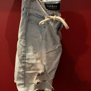 Pacsun skinny Jean shorts